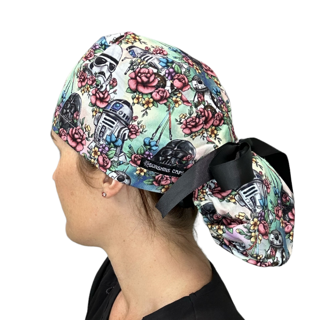 Star Wars Floral- Ponytail