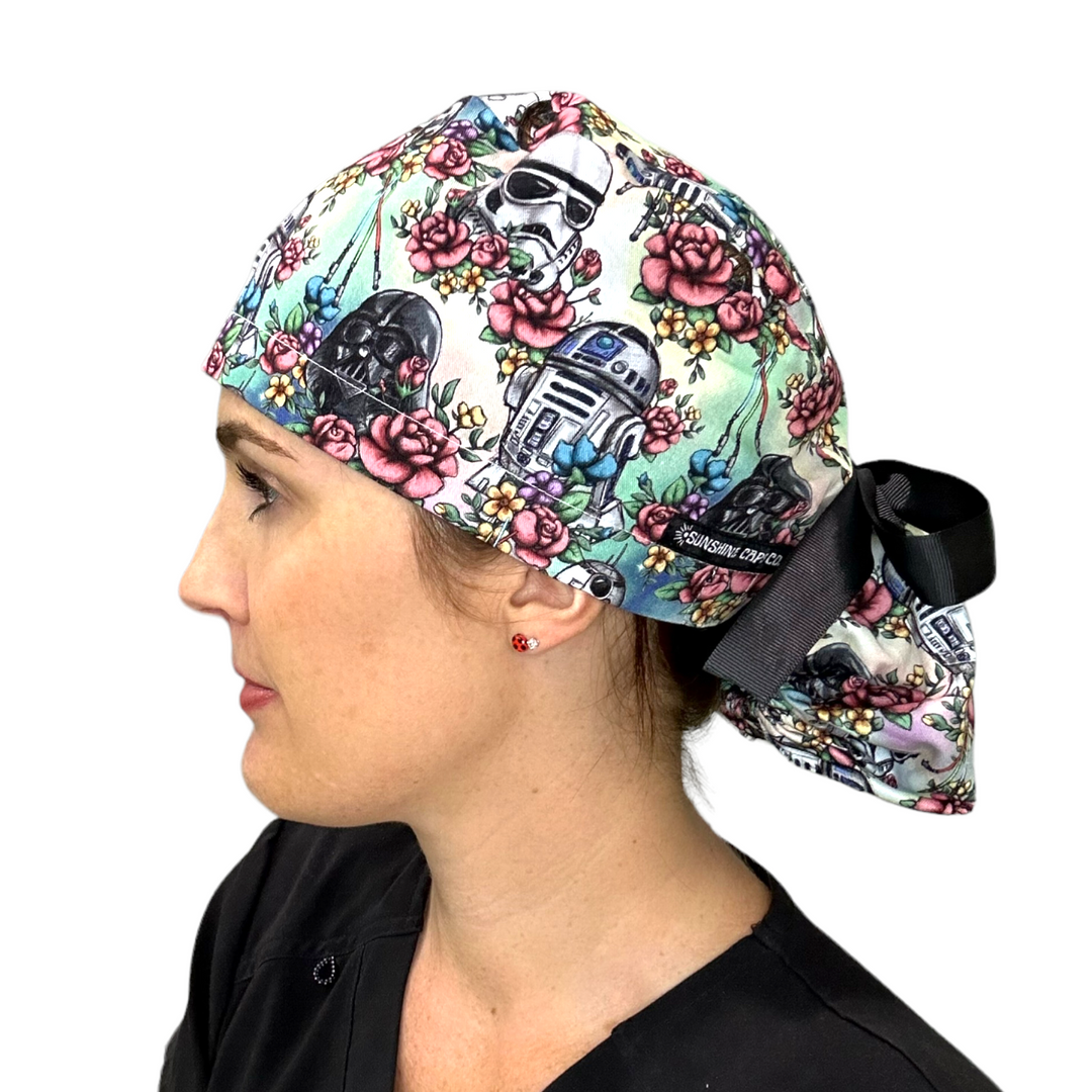 Star Wars Floral- Ponytail