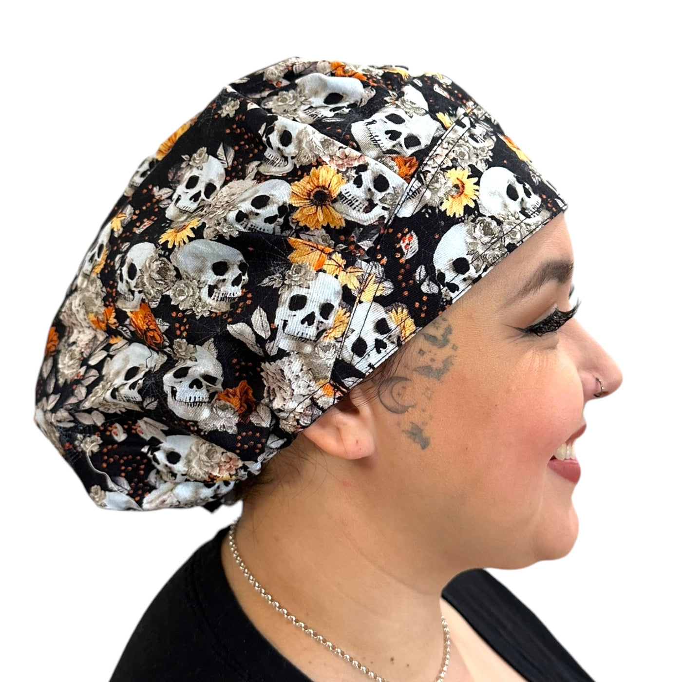 Autumn Skulls- Bouffant